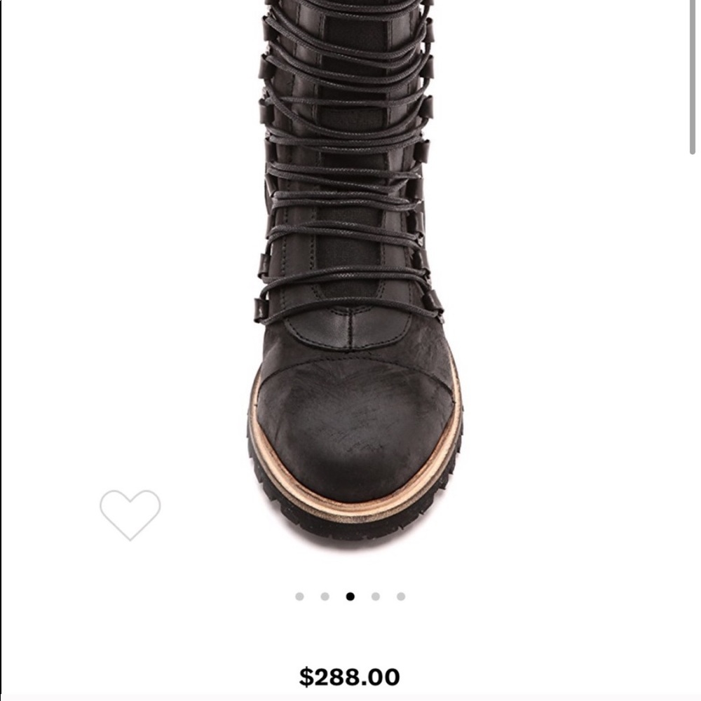 Free People rare lace up boots - Picture 3 of 10